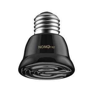 NOMOY-mini lámpara <span class=keywords><strong>de</strong></span> calor <span class=keywords><strong>de</strong></span> cerámica para reptiles, calentador <span class=keywords><strong>de</strong></span> bombilla <span class=keywords><strong>de</strong></span> bastidor para tortugas, lagartos <span class=keywords><strong>y</strong></span> pájaros, color negro, gran oferta - Product Image 1