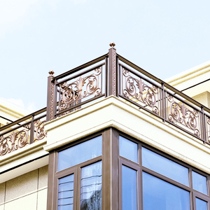 Trung Quốc Nhà máy tùy chỉnh kích thước và mô hình ban công ngoài trời nhôm lan can hàng rào 3D mô hình dịch vụ có sẵn - Product Image 1