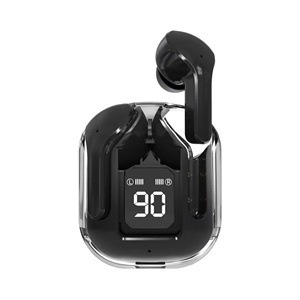 Écouteurs sans fil en silicone BT Ari31 avec affichage numérique, casque de jeu HK3 semi intra-auriculaire, écouteurs TWS – Vente en gros usine - Product Image 2