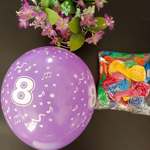 Globos de Látex Impresos de Alta Calidad de 12 Pulgadas para Cumpleaños o Decoración de Fiestas de <span class=keywords><strong>Baby</strong></span> Shower - Product Image 1