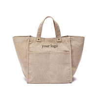 En gros de paille Plage Sac Durable Voyage Naturel Jute sublimation Sac Fourre-Tout