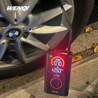 Pompe à air portable pour gonflage de pneus, avec accessoires complets, pour le marché automobile, commande en gros avec service de personnalisation du logo