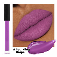 Rouge à lèvres mat multicolore Private Logo Dark Lipstick FOREST Halloween, longue tenue, végan, sans cruauté