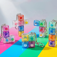 Custom Any Shape Keycap Key Chain Any Uv Printing Keyboard Keychain Wholesale Mechanical Keyboard Switch Fidget Promotional Gift