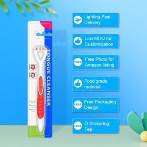 Limpiador de Lengua de Plástico Reutilizable, Antideslizante, Ergonómico, Libre de BPA, para la Higiene Bucal Diaria y el Control del Mal Aliento - Product Image 5