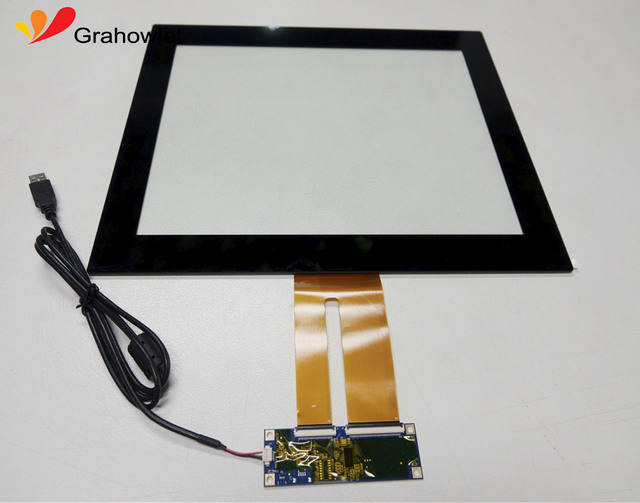 15-Inch Industrial PCAP USB Touch Screen Digitizer for Smart Home, EV Charging Stations, and Marine Indoor/Outdoor Applications