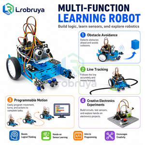 Esami Nazionali di Robotica Livello 3 e 4: <span class=keywords><strong>Auto</strong></span> Scratch per Programmazione Arduino con Tutorial e Programmi Inclusi LT-ZK0021 - Product Image 3