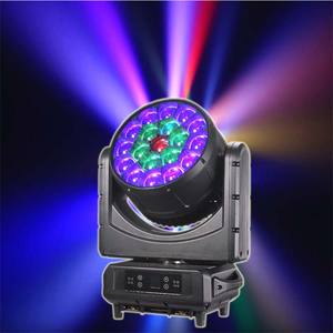 Projecteur de scène extérieur IP65 Bee Eye à contrôle DMX, tête mobile avec zoom pour mariage, spectacle, fête, discothèque, événement, club, DJ, bar, théâtre - Product Image 1