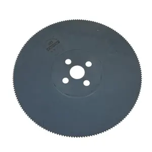 Lame de scie circulaire HSS industrielle revêtue PVD 350 mm OEM pressée à chaud pour la découpe de l'acier et du fer - Product Image 5