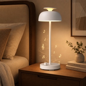 Modern Touch Control Battery <strong>Table</strong> Lamp 10 White Noise Sounds RGB Night <strong>Light</strong> Rotary Switch Bedside Sound Machine Wholesale - Product Image 1