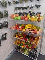 LO-703 Groothandel Hoge Kwaliteit Realistische Kunstfruitset Kunstvruchten voor Keuken Decoratie en Eten Presentatie