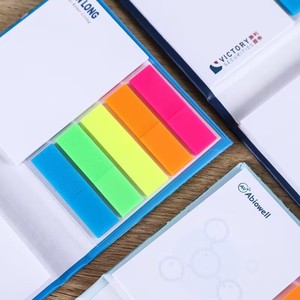 Blocs-notes et mémos autocollants personnalisables de haute qualité pour bureaux, avec logos et couvertures colorées. - Product Image 3