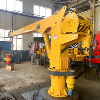 3.2 tonnes 5 tonnes 8 tonnes 10 tonnes 12 tonnes 16 tonnes petites barges de grue à bras hydraulique flottant à vendre