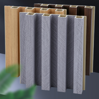 Panneaux de plafond, panneaux structurels extérieurs, panneaux muraux en composite bois-plastique (WPC) imperméables pour usage hôtelier, design moderne, ignifuges