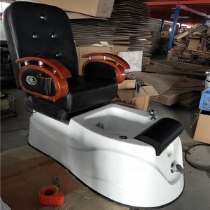 Kisen Luxury Beauty Nail Salon Electric Pipeless Whirlpool Foot Spa Full Body European Touch Massage Manicure Pedicure Chair - Product Image 6