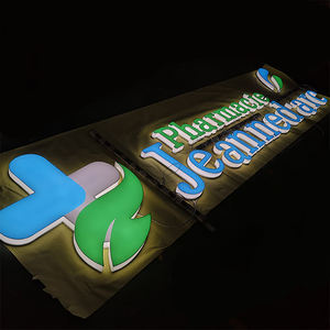 ป้ายไฟอักษรช่องแสงอะคริลิค 3 มิติ กันน้ำ สำหรับภายนอกอาคาร พร้อมไฟ LED สำหรับโลโก้ธุรกิจ โฆษณา ร้านค้า อาคารบ้านเรือน รองรับ Alexa - Product Image 6