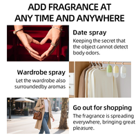 Déodorant Corporel en Spray Parfumé – Coffret 3 Couleurs (Rose, Or, Pêche) – Longue Durée, Anti-Odeur, Lisse, Non Gras – Format Voyage pour Femme