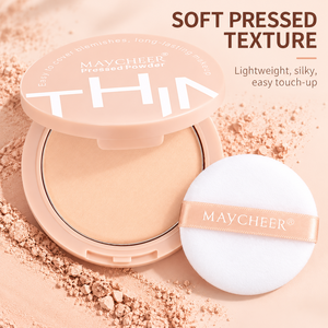 <span class=keywords><strong>Polvo</strong></span> Compacto Fijador de <span class=keywords><strong>Maquillaje</strong></span> Facial de Alta Calidad, Control de Grasa, Resistente al Agua, Larga Duración, Acabado Natural Mate - Product Image 1