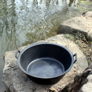 Bac de mélange en caoutchouc résistant aux chocs pour béton, bac flexible robuste pour mortier, sable et ciment, travaux de maçonnerie - Product Image 3