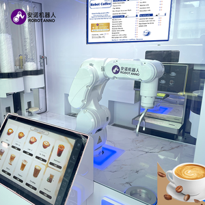 Máquina Expendedora <span class=keywords><strong>de</strong></span> Café <span class=keywords><strong>de</strong></span> Nuevo Diseño 2026, Robot Comercial Inteligente con <span class=keywords><strong>Brazo</strong></span> Robótico para Preparar Café - Product Image 6