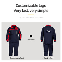 Veste et Pantalon de Travail de Printemps, Direct Usine, Uniforme Professionnel Personnalisé, Combinaison de Chantier, Vêtements de Réparation Automobile