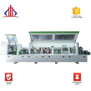 Edge Bending Banding Machine Woodworking Corner Trimming Poweder Coating Band Edge Wood Machine Automatic Gluing Pre Milling