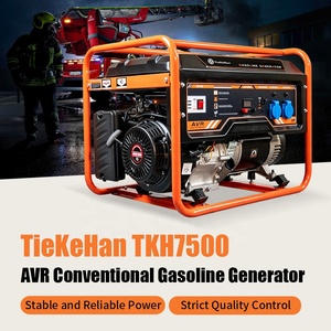 Générateur électrique portable à essence TKH7500 5-5,5 kW, 4 temps, refroidi par air, technologie brevetée, pour usage domestique de secours - Product Image 5