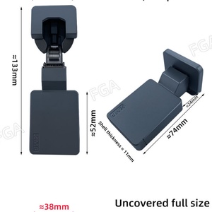 Bisagras Consun Auto Soft Close para Cocina, Ajustables, de Acero Laminado en Frío, Negras, Hidráulicas, Pivotantes, Ocultas, para Gabinetes de Baño y Sala de Estar - Product Image 5
