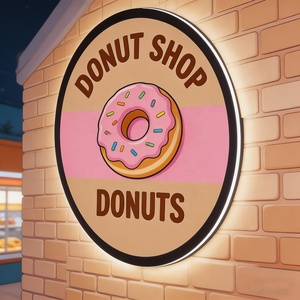 Custom Logo Acrylic LED Ultra Thin Light Box Sign Store Wall Decor Advertising Light Box Light for Shop Wall Decor - Product Image 2