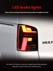 2010-2015 pour VW Multivan <span class=keywords><strong>T5</strong></span> LED <span class=keywords><strong>feu</strong></span> arrière couleur de lentille rouge nouveau Signal de frein arrêt arrière accessoire automobile populaire pour feux de voiture - Product Image 3