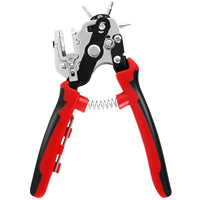 Pince perforatrice manuelle robuste transfrontalière en acier allié au chrome-vanadium pour trous circulaires