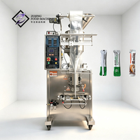Machine d'emballage automatique de liquides en acier inoxydable avec système de remplissage et de scellage VFFS pour la production de sauces, d'eau et de jus