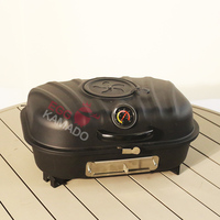 Fourneau de table pliable portable Eggkamado OEM/ODM pour le camping et les fêtes, barbecue au charbon épaissi pour jardin