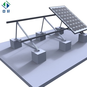 Système de montage mural au sol pour panneaux solaires <span class=keywords><strong>en</strong></span> alliage d'aluminium au prix d'usine, structure de support pour installation au sol - Product Image 2
