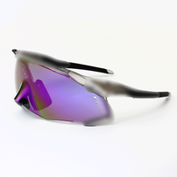 Lunettes de soleil de sport unisexes pour hommes et femmes, marque de luxe, protection UV400, vente en gros, lunettes de soleil surdimensionnées de haute qualité pour le cyclisme