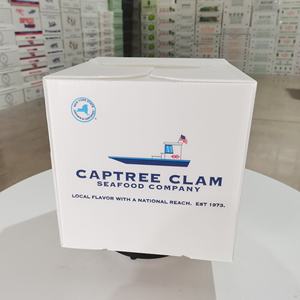 Caja de Embalaje Ecológica de Polipropileno Verde para Mariscos, Ostras, <span class=keywords><strong>Mejillones</strong></span> y Pescado, Segura para el Transporte en Cadena de Frío - Product Image 5