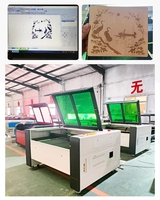 Machine de découpe et de gravure laser 3D pour bois, acrylique, MDF, caoutchouc, papier, 100W CO2 1390