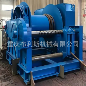 Winche de amarre para cubierta de barco Bliss, eléctrico, hidráulico, accionado por motor diésel, de 20-100 toneladas, con cable de acero de 10 mm - Product Image 4