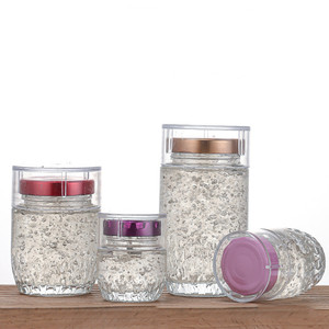 Vente chaude Bouteille en verre vide personnalisée avec logo 50ml-360ml Pot de stockage en verre <span class=keywords><strong>pour</strong></span> nid d'oiseau, miel, confiture, colle à <span class=keywords><strong>poisson</strong></span> avec couvercles - Product Image 4