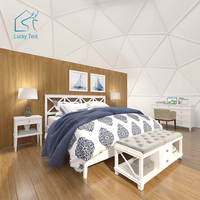 Dôme igloo imperméable pour l'hiver, tente de glamping pour événements extérieurs, maison isolée avec structure en acier galvanisé, couleur personnalisable