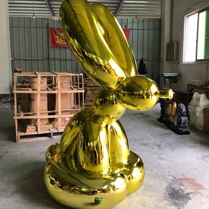 Sợi Thủy Tinh Lớn Popek Ngồi Bóng Con Chó Tượng Nghệ Thuật Trang Trí Thiết Kế Tùy Chỉnh Màu Sắc Và Kích Thước Thương Mại Trang Trí Nội Thất Điêu Khắc - Product Image 6