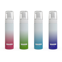 Botol Pompa Busa Plastik PET Putih 120ml 4oz 100ml 200ml 150ml untuk Perawatan Pribadi Kosmetik Kemasan Kosmetik Botol Busa Sabun
