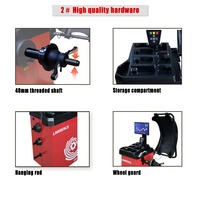 Balanceador de Ruedas Automático, Equipo de Taller Automotriz, Balanceador de Ruedas para Automóviles con Elevador de Neumáticos, Equipo de Reparación de Llantas en Venta