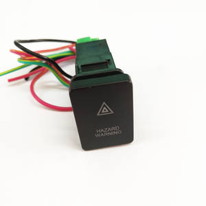 צהוב/ירוק LED אור בר Push מתג 4 חוט כפתור עבור קאמרי פריוס קורולה ערפל אור מתג DC12V - Product Image 6