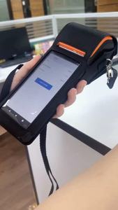 Sistema de venta de billetes de autobús máquina pos vale pago tiempo aire reventa pos terminal 4G LTE <span class=keywords><strong>WIFI</strong></span> Android facturación Pos impresora - Product Image 2