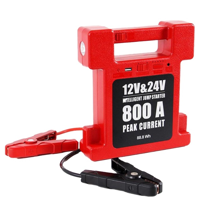 All in One 12V/24V Multi Function Jump Starter Car Starter with 24000mAh