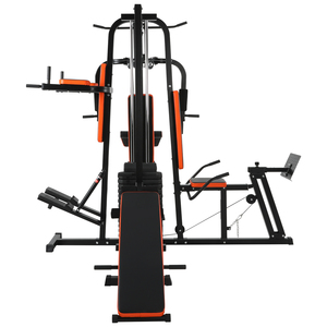 Macchina Fitness Multifunzione <span class=keywords><strong>per</strong></span> Allenamento di Forza, <span class=keywords><strong>Palestra</strong></span> Multi Stazione a Quattro Postazioni, Attrezzatura <span class=keywords><strong>per</strong></span> Esercizi a Uso Domestico - Product Image 3