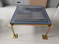 Carreaux de sol en acier à ciment nu, fournisseur alibaba chine OA 60 OA50, accès surélevé, 600x600 FS668 FS800 FS1000