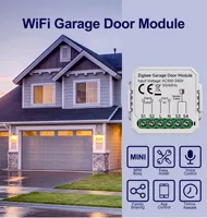 Módulo Inteligente para Puerta de Garaje WiFi/Zigbee con Control por Voz, Temporizador Remoto y Función de Persiana Enrollable