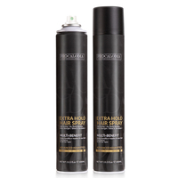 Spray coiffant pour cheveux secs de haute qualité, biologique, protection contre la chaleur, aérosol, tenue forte, 400 ml, unisexe